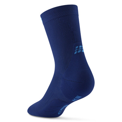 Skarpety CEP Core Run Mid Cut Socks 5.0 Dark Blue
