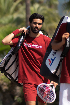 Koszulka Tecnifibre Team Cotton Tee Cardinal