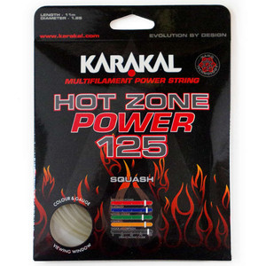 Naciąg squash Karakal Hot Zone Power 125 Natural