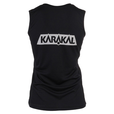 Koszulka Karakal Pro Tour Ladies Vest Black / Graphite