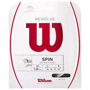Tennis string Wilson Revolve 17 Black