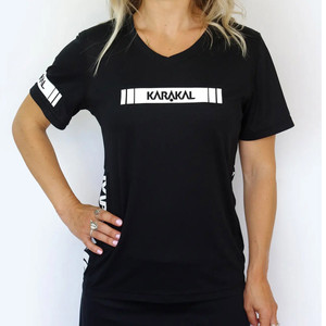 Koszulka Karakal Pro Tour Ladies Tee Black