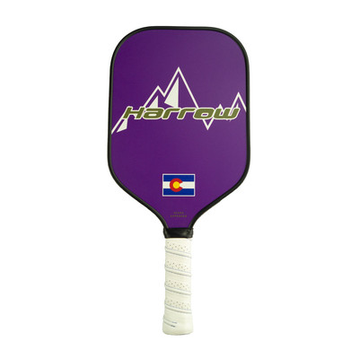 Rakieta do pickleballa Harrow Peak XP Purple / Olive