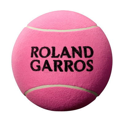 Piłka Wilson Roland Garros Jumbo Ball Pink