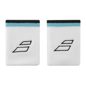 Babolat Terry Jumbo Wristband White / Estate Blue