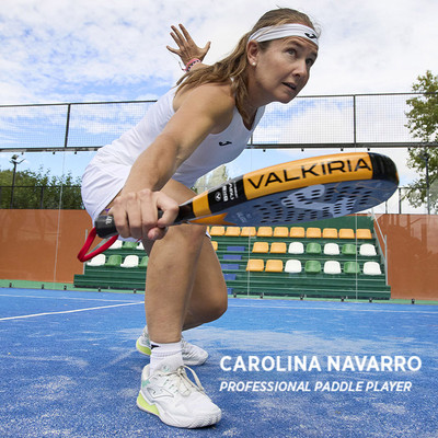 Joma Valkiria Pro Paddle Racket Black / Orange