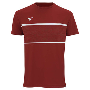 Koszulka Tecnifibre Team Tech Tee Cardinal