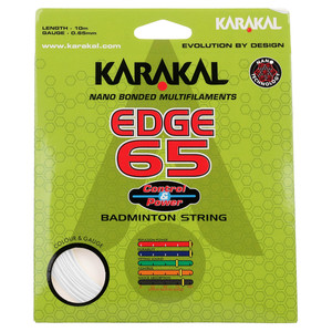 Karakal Edge 65 Badminton String White