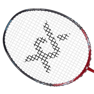 Badminton racquet Maxx Crystalyst X2 (Strung) Red