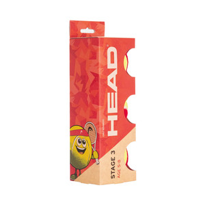 Piłki HEAD Stage 3 (Red) 3B