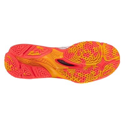 Mizuno Wave Lightning Neo 3 White / Coral