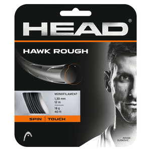 Naciąg tenis Head Hawk Rough 1.30 Anthracite
