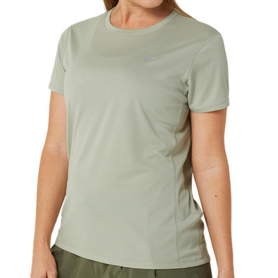 Asics Core SS Top Women's Olive Grey