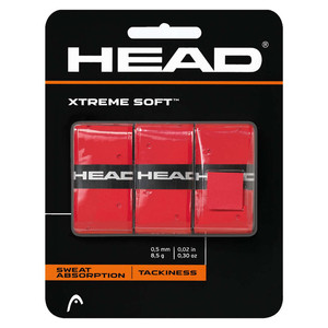 Owijki Head XtremeSoft Czerwone 3szt.