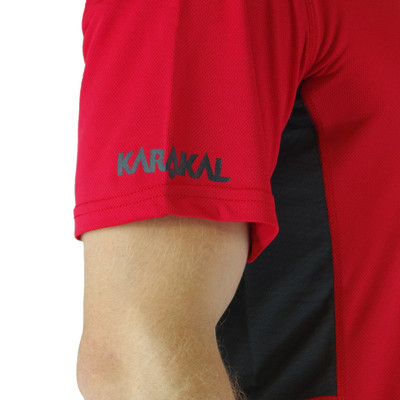 Karakal Pro Tour Tee Red / Graphite
