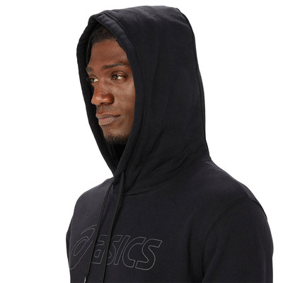 Asics Logo OTH Hoodie Black / Grey