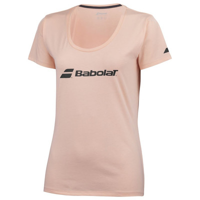 Babolat Exercise Graphic Tee Girl Tropical Peach
