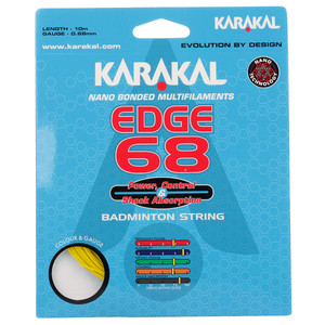 Karakal Edge 68 Badminton String Yellow