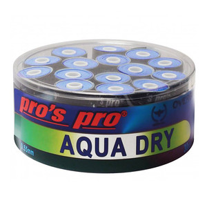 Pro's Pro Aqua Dry Blue Overgrip 30pcs