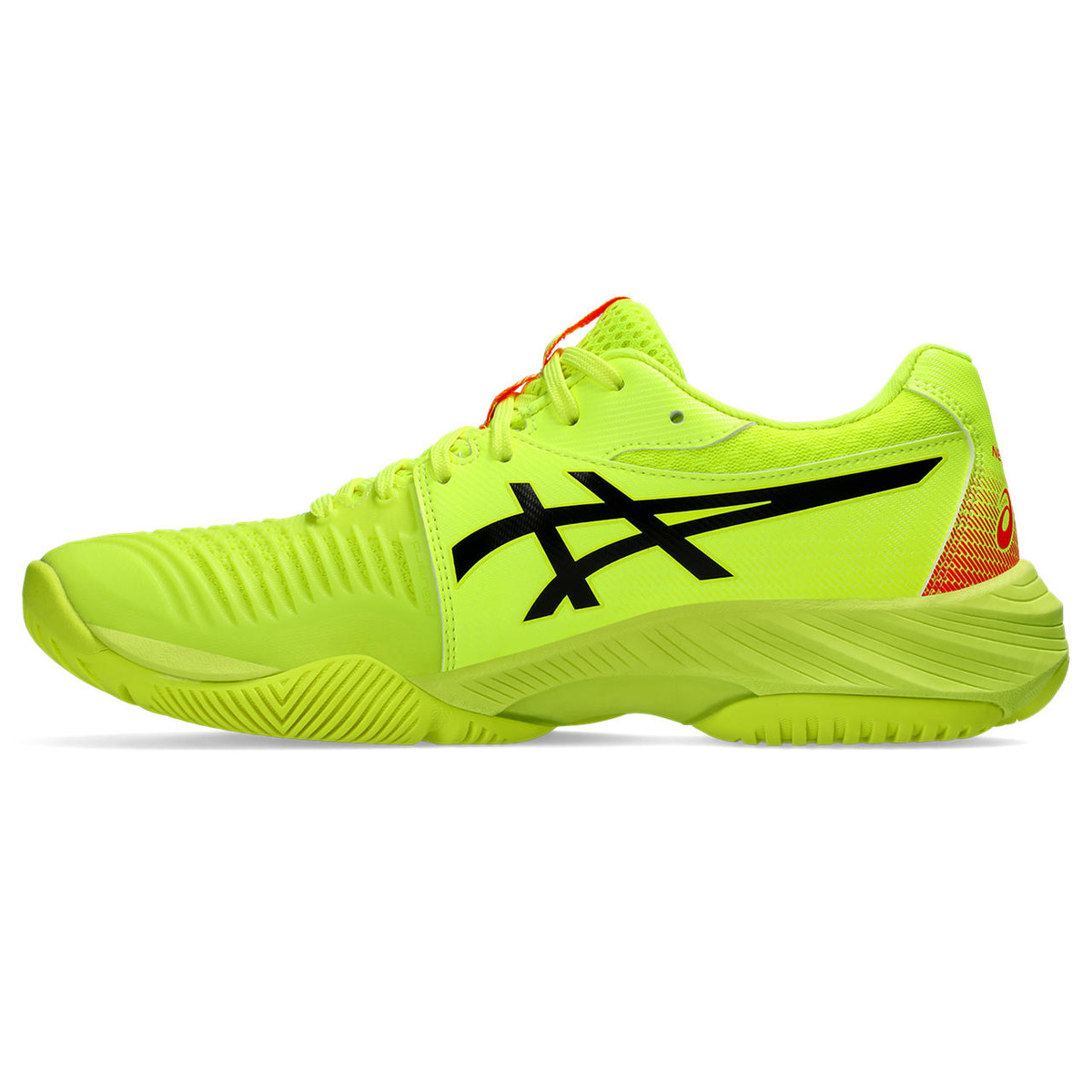 【海外限定】Asics Netburner Ballistic 3 30cm Asics Netburner Ballistic FF 3 Men's Shoes, White/Gunmetal