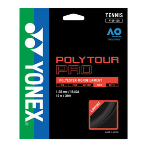 Naciąg tenis Yonex Poly Tour Pro 125 Grafitowy