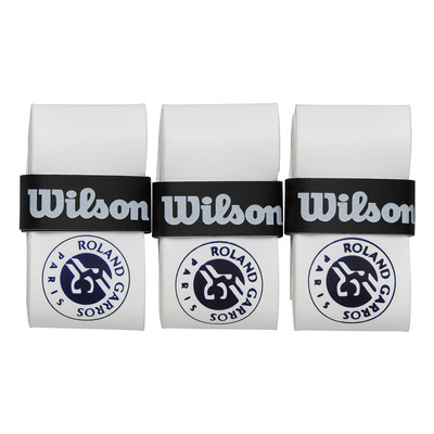 Wilson Rolland Garros Comfort Overgrip 3Pack White