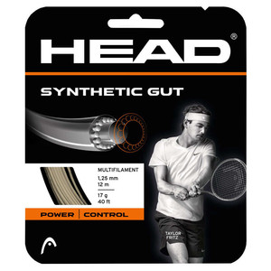 Tennis string Head Synthetic Gut 1,25 mm Gold