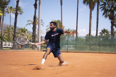 Koszulka Tecnifibre Team Cotton Tee Marine