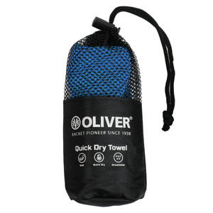 Oliver Quick-Dry Towel Blue / Gray