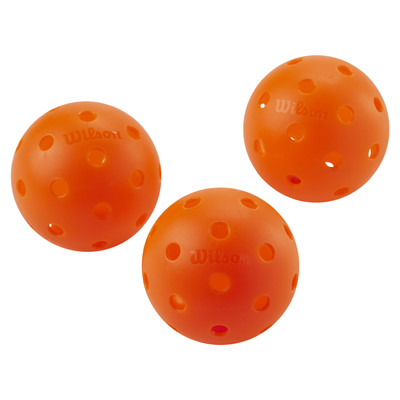 Piłka do pickleballa Wilson TRU 32 Ball 3Pack Orange