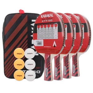 Karakal KTT 50 Four Table Tennis Bat Set
