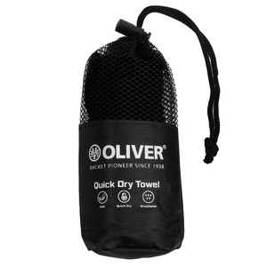 Oliver Quick-Dry Towel Black / Gray