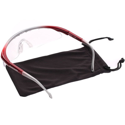 Okulary Black Knight Turbo Eye Guard Silver/Red