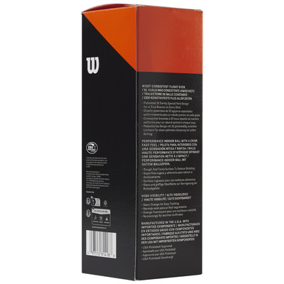 Piłka do pickleballa Wilson TRU 32 Ball 3Pack Orange