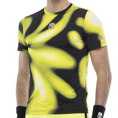 Hydrogen Psychedelic Tech T-shirt Green