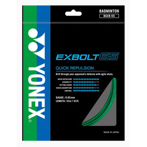 Badminton string Yonex Exbolt 65 Green