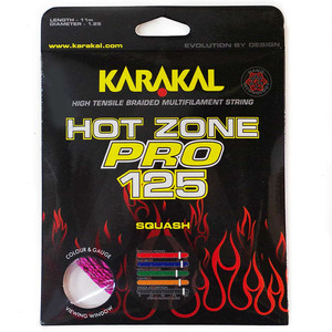 Naciąg squash Karakal Hot Zone Pro 125 Pink / Black