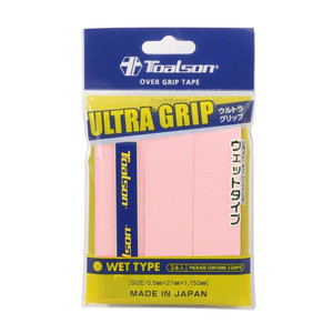 Owijki Toalson Ultra Grip Różowa 3szt.