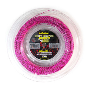Karakal Hot Zone Pro 125 Pink / Black 110m Squash String