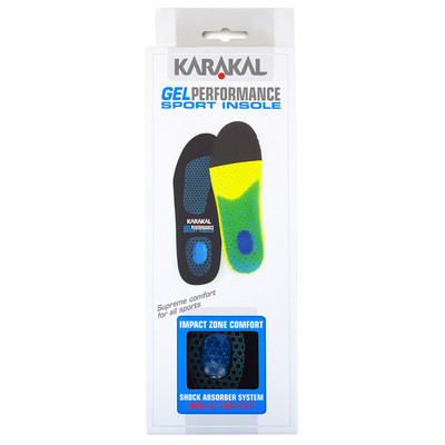 Karakal GEL Performance Sport Insoles