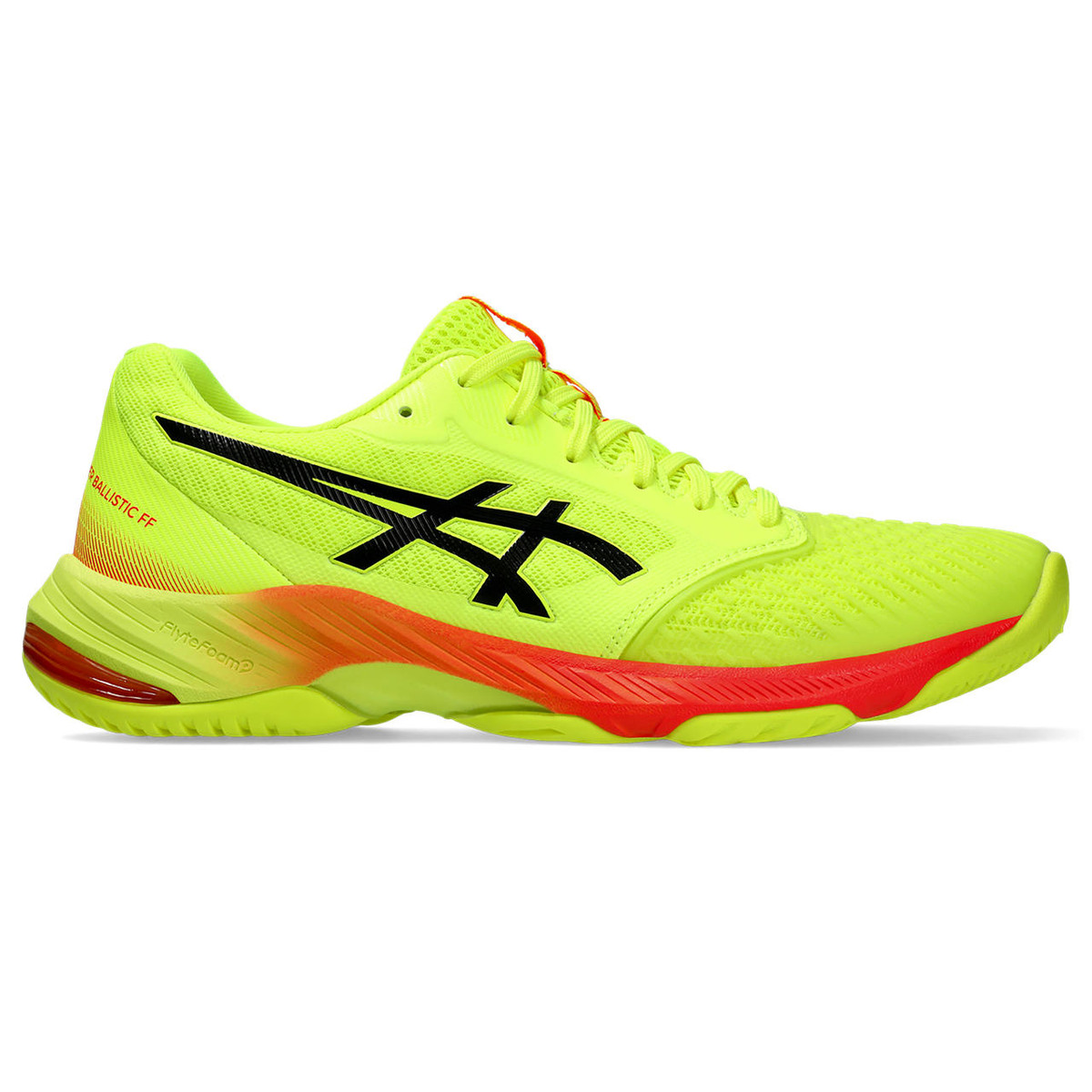 Asics Netburner Ballistic FF Paris Safety Yellow Black Yellow