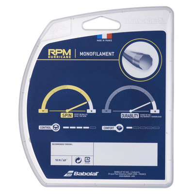 Naciąg tenis Babolat RPM Hurricane 1.30 Yellow
