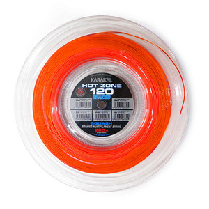 Karakal Hot Zone Braided 120 Orange 220m Squash String
