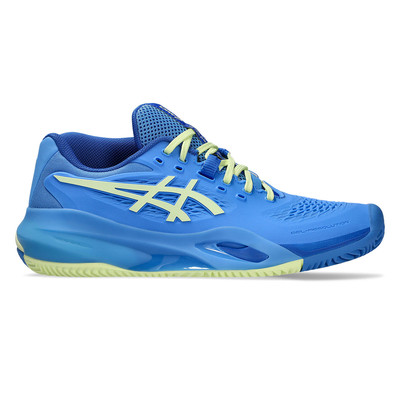 Asics Women's Gel-Resolution X Clay/OC Blue / Yellow