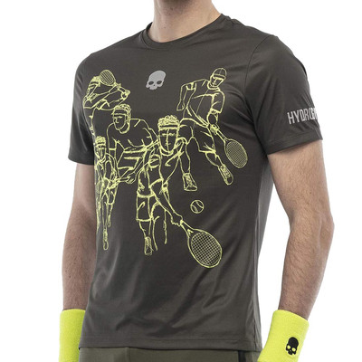 Hydrogen Sketch Tech T-shirt Military Green