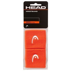 Frotka na rękę Head Wristband 2,5" Pomarańczowa