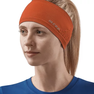 Opaska CEP Cold Weather Headband Dark Orange