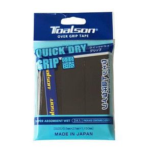 Toalson Quick Dry Grip 3Pack Black