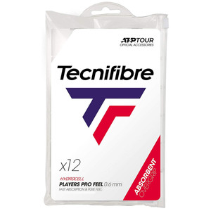 Owijki Tecnifibre Players Pro Feel 12Pack White