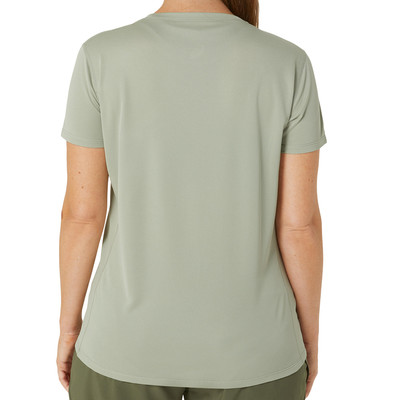 Asics Core SS Top Women's Olive Grey